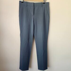 Theory Treeca Women’s Size 00 Blue Wool Stretch Tailored Dress Pants